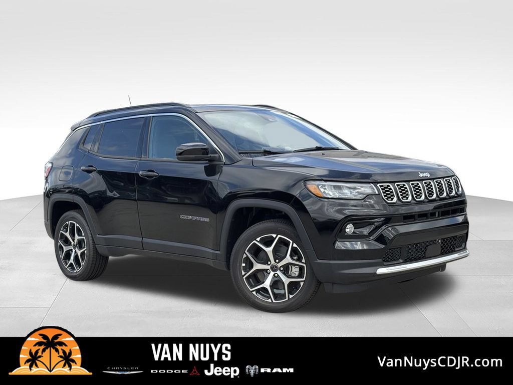 New 2026 Jeep Compass Limited w/ Sun, Sound & Navigation Group
