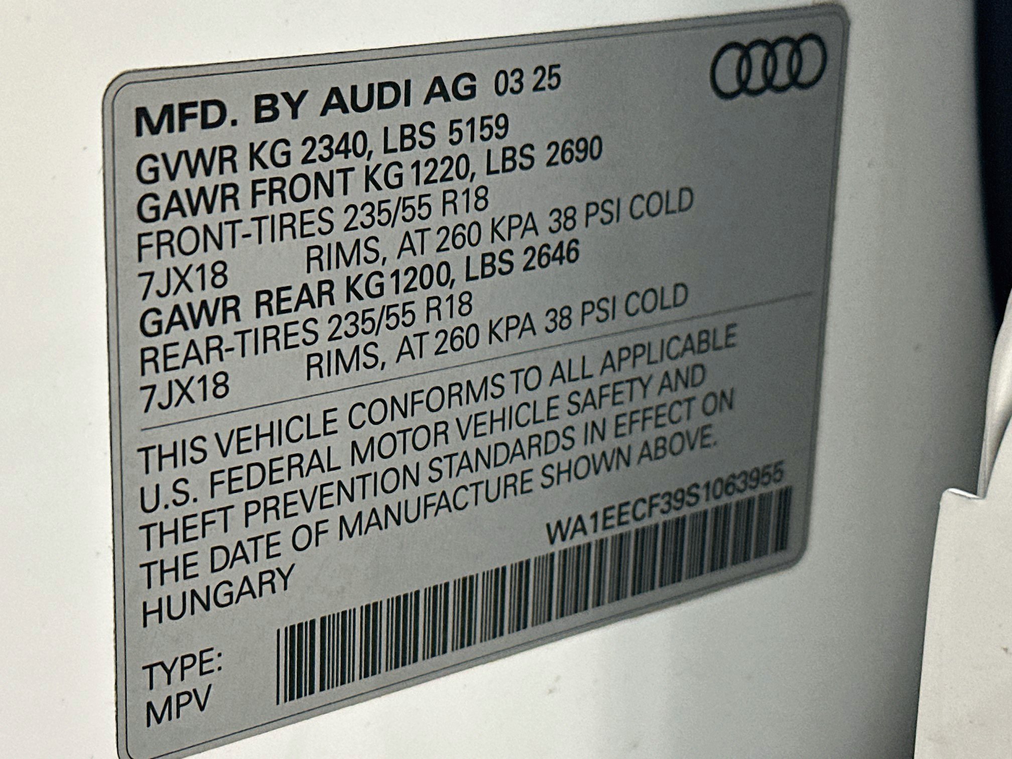 Used 2025 Audi Q3 2.0T Premium Plus w/ Premium Plus Package AWD/4WD image 33
