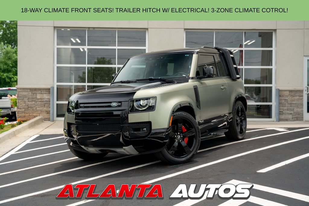 Used 2022 Land Rover Defender 90 X AWD/4WD video 1