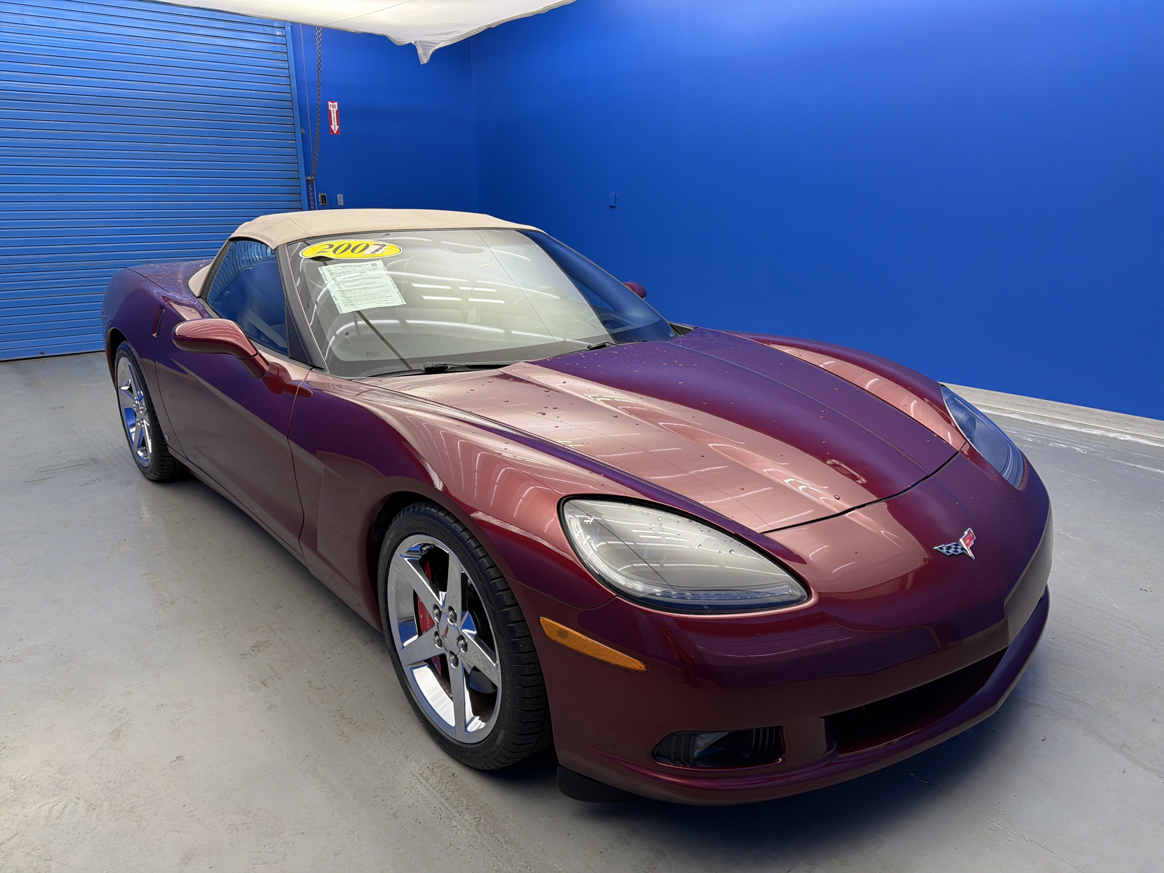 Used 2007 Chevrolet Corvette Convertible w/ Preferred Equipment Group image 2