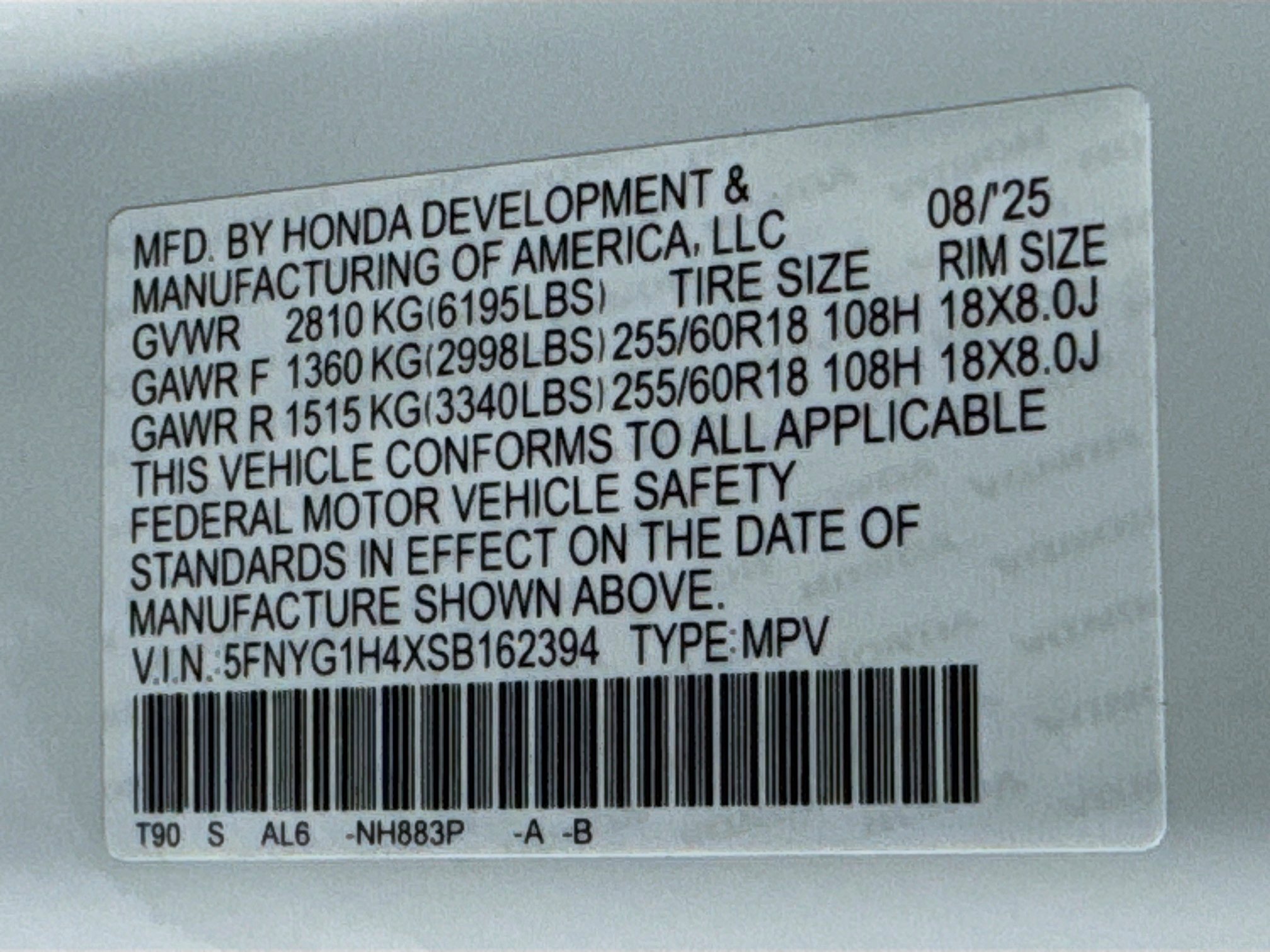 New 2025 Honda Pilot EX-L image 32