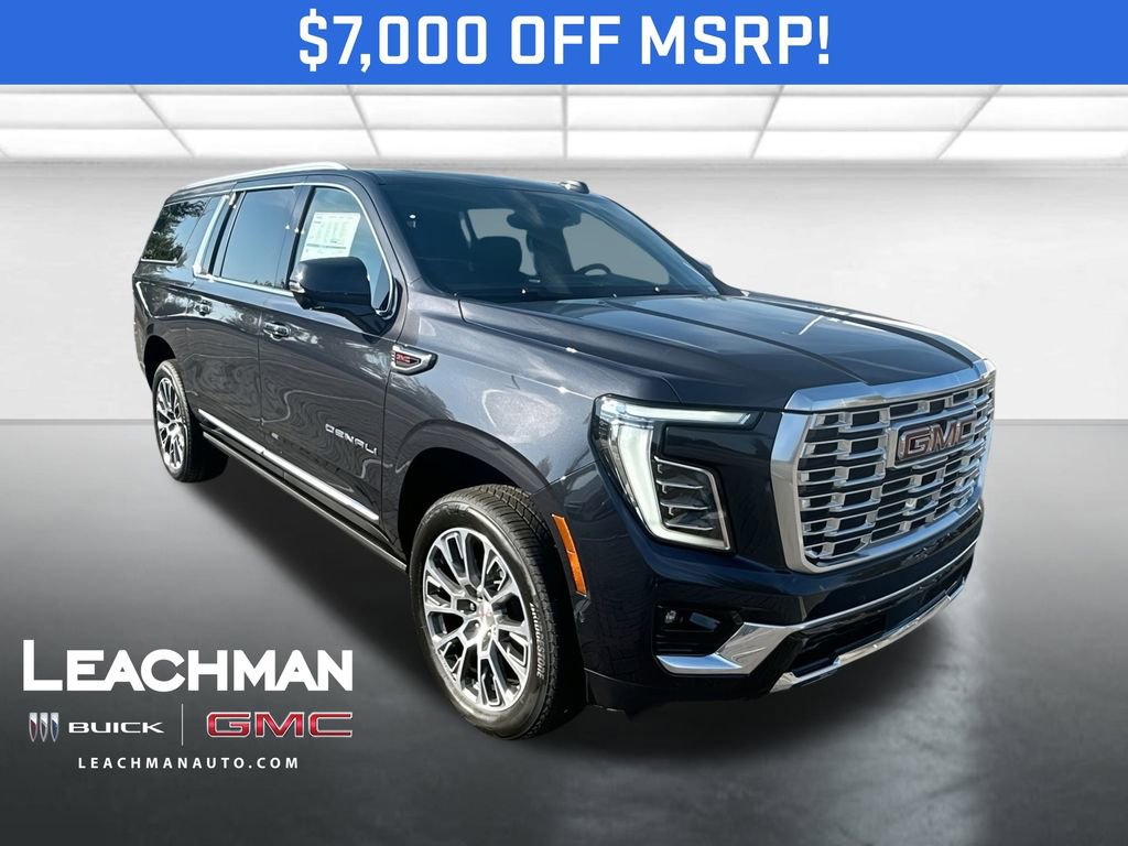 New 2025 GMC Yukon XL Denali w/ Sun & Power Step Package