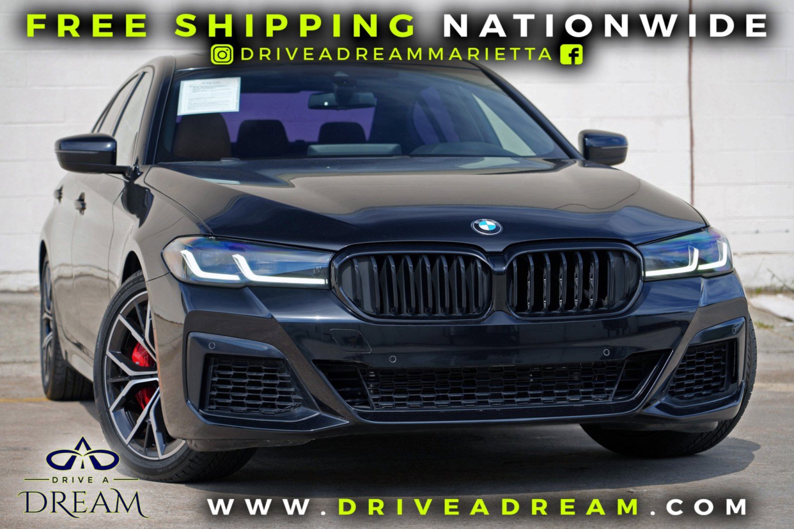 Used 2022 BMW 540i w/ M Sport Package RWD image 2