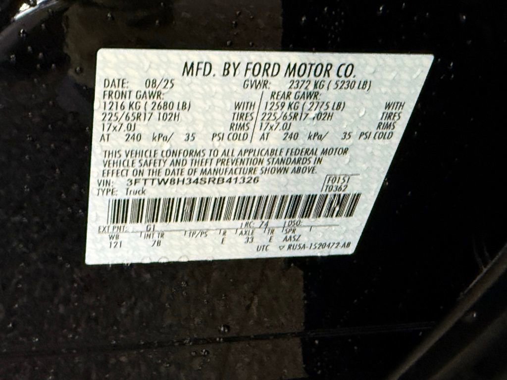 New 2025 Ford Maverick XLT FWD image 43