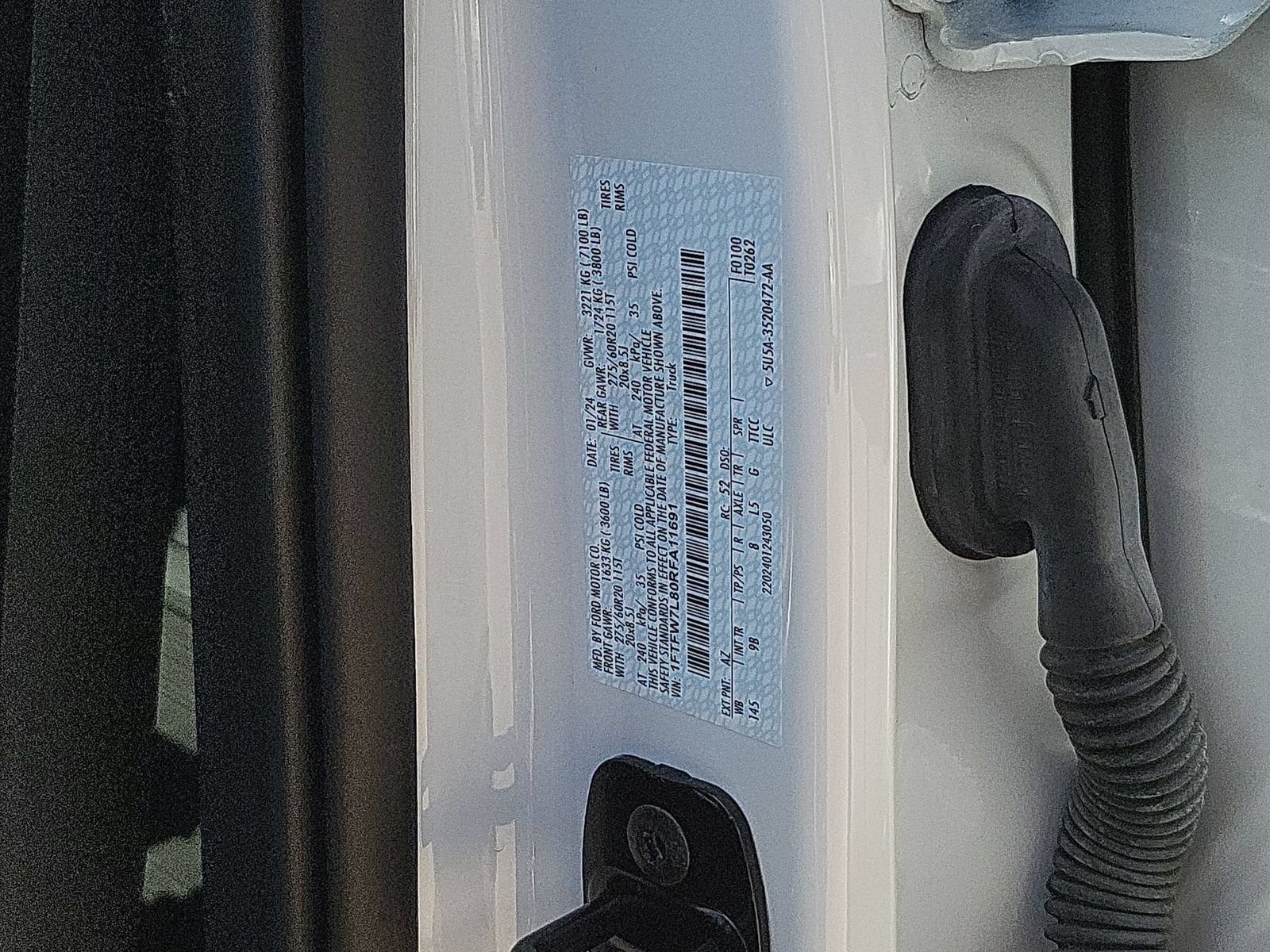 Used 2024 Ford F150 Platinum w/ Equipment Group 702A High AWD/4WD image 35