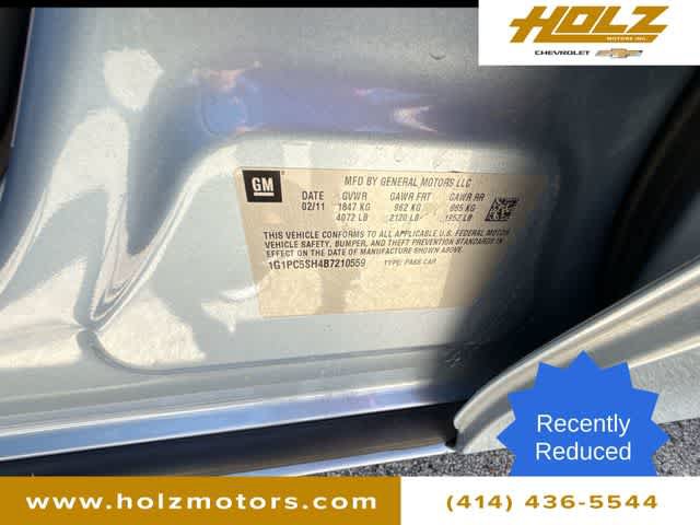 Certified 2011 Chevrolet Cruze LS FWD image 30