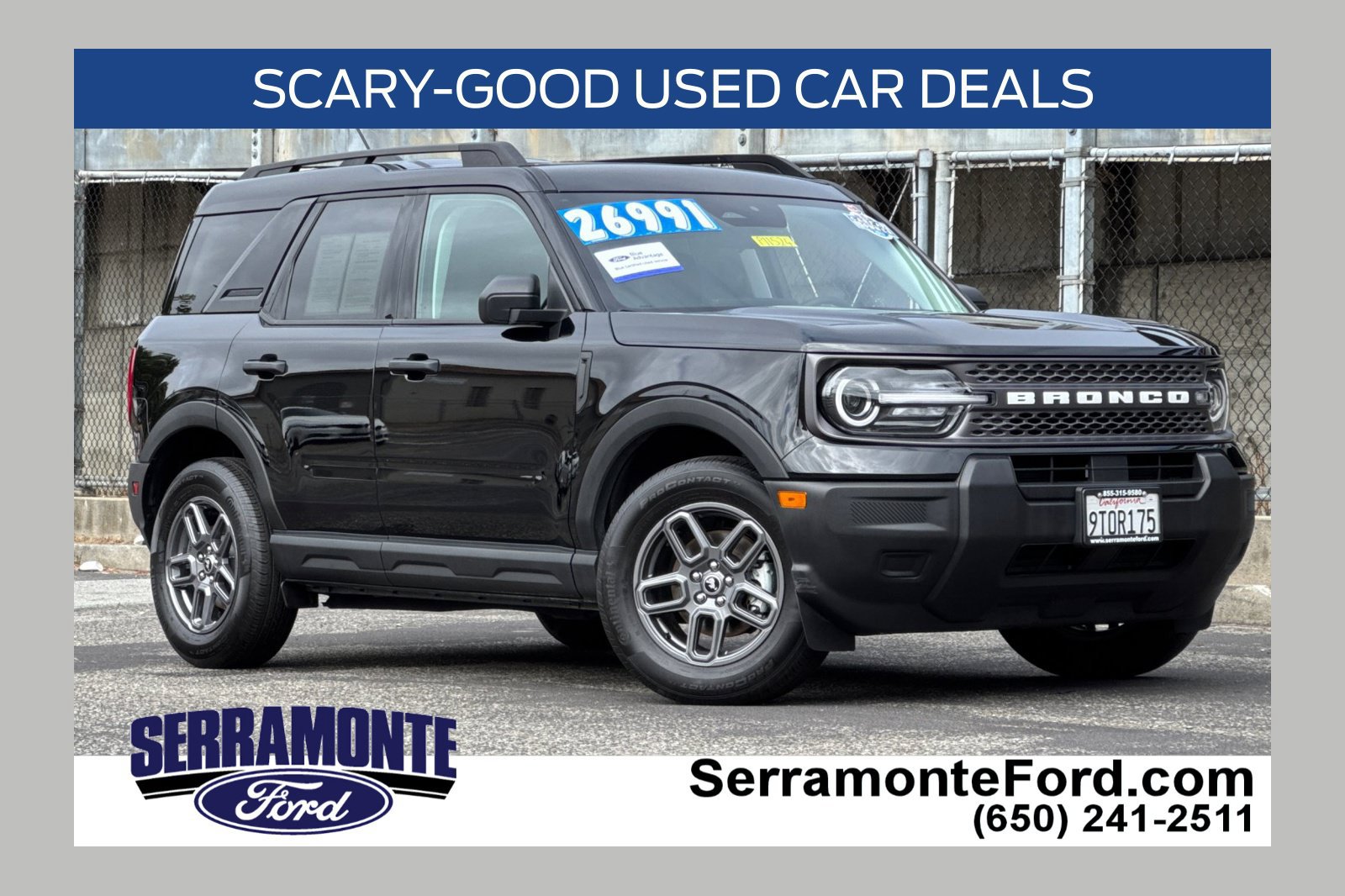 Certified 2025 Ford Bronco Sport Big Bend AWD/4WD image 1