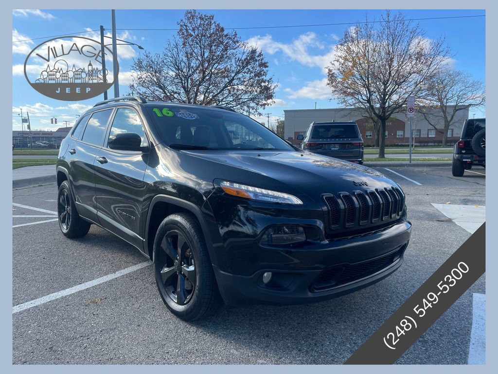 Used 2016 Jeep Cherokee High Altitude