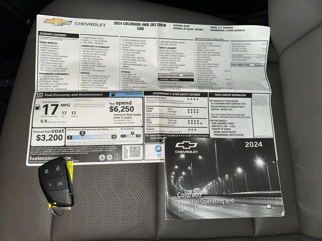 Certified 2024 Chevrolet Colorado ZR2 w/ ZR2 Convenience Package III image 4