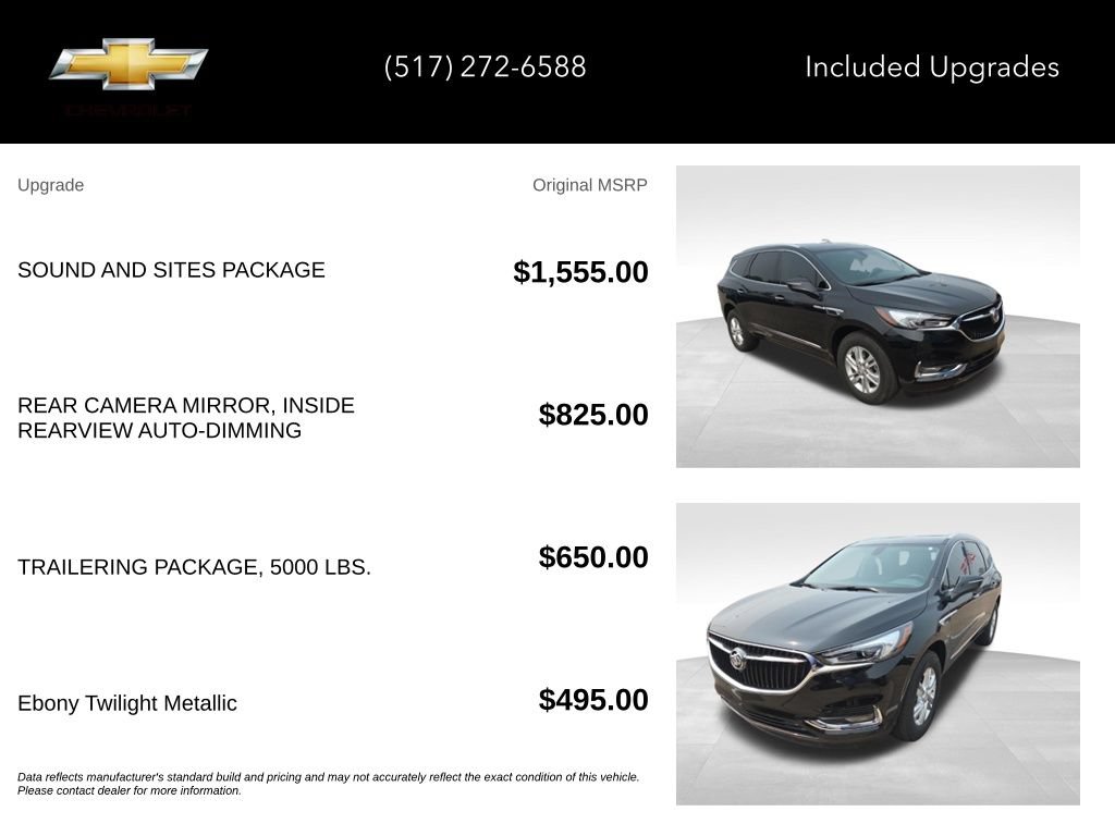 Used 2021 Buick Enclave Essence w/ Sound and Sites Package AWD/4WD image 15