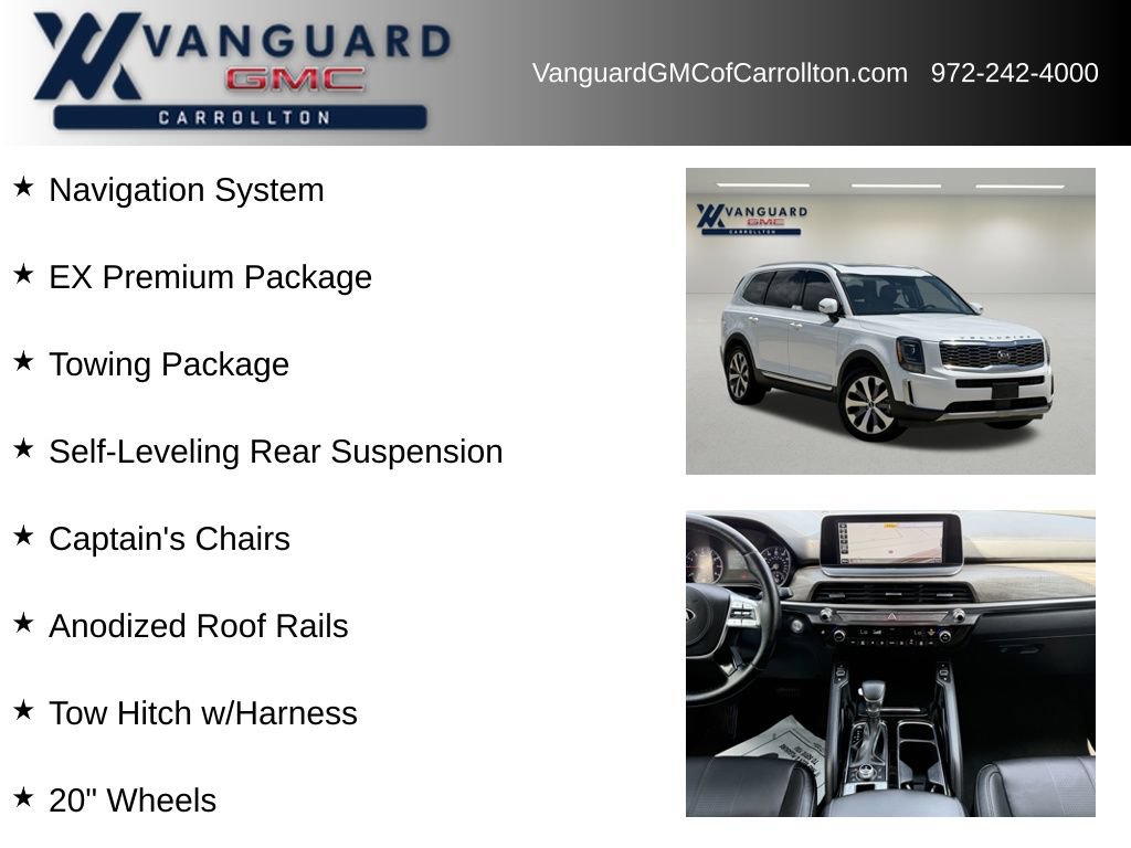 Used 2020 Kia Telluride EX w/ EX Premium Package AWD/4WD image 6