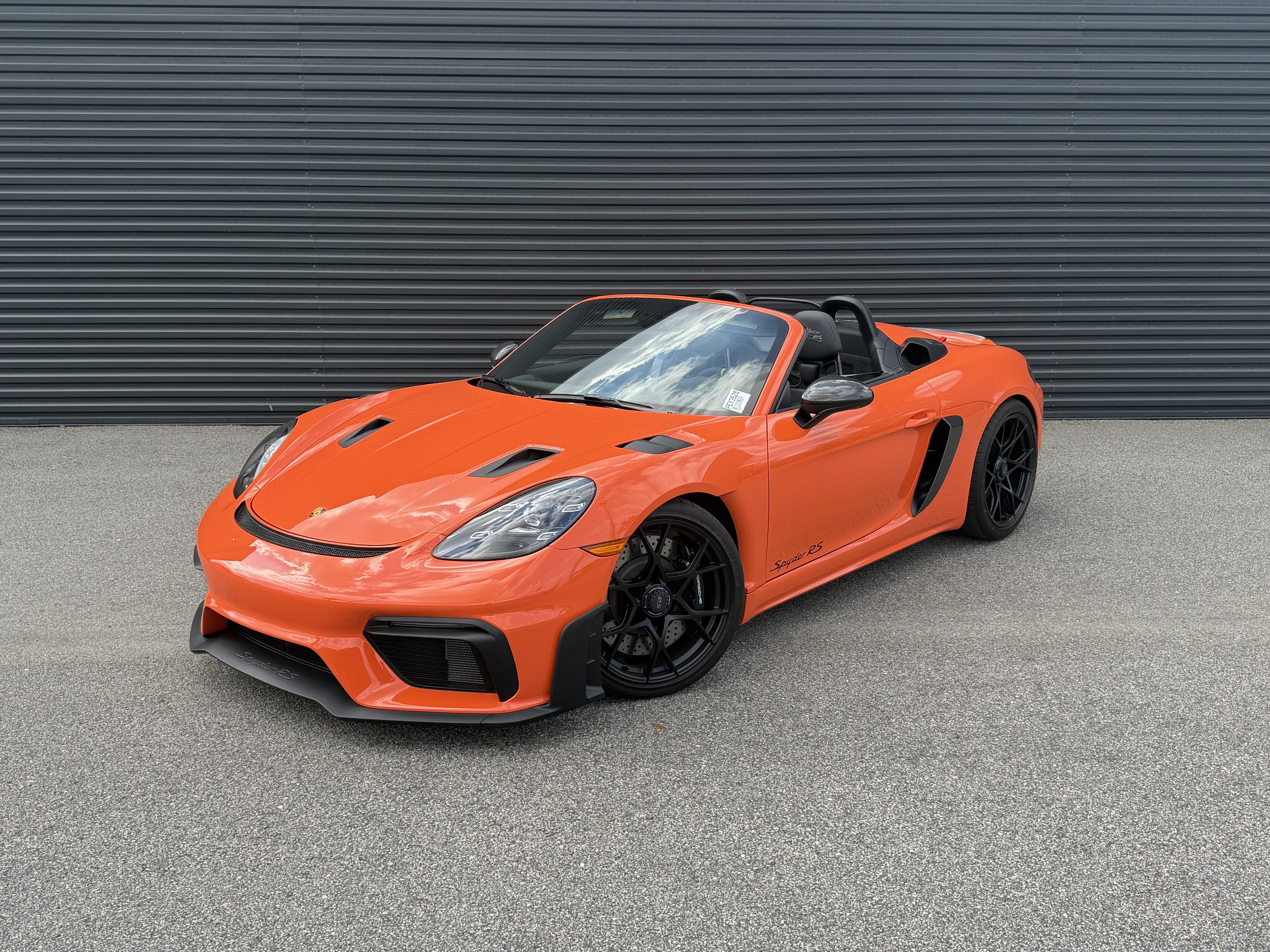 Certified 2024 Porsche 718 Boxster Spyder RS