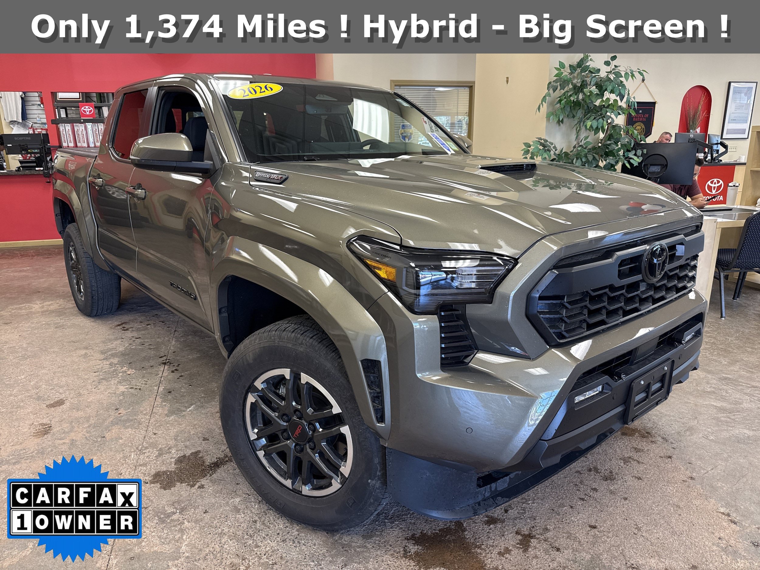 Used 2026 Toyota Tacoma TRD Sport w/ TRD Sport Upgrade Package
