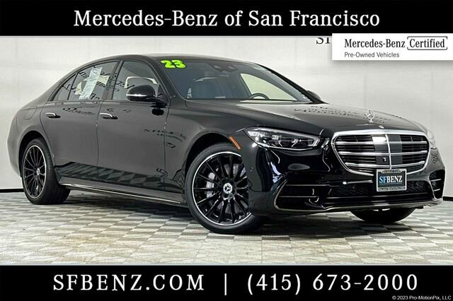 Certified 2023 Mercedes-Benz S 500 4MATIC
