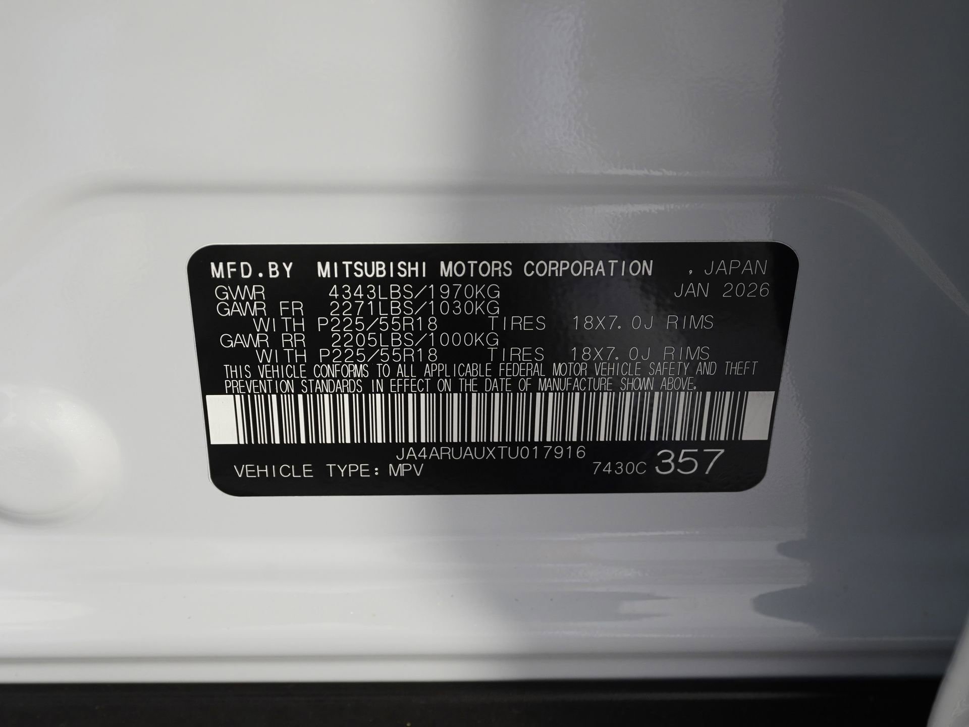 New 2026 Mitsubishi Outlander Sport ES AWD/4WD image 13