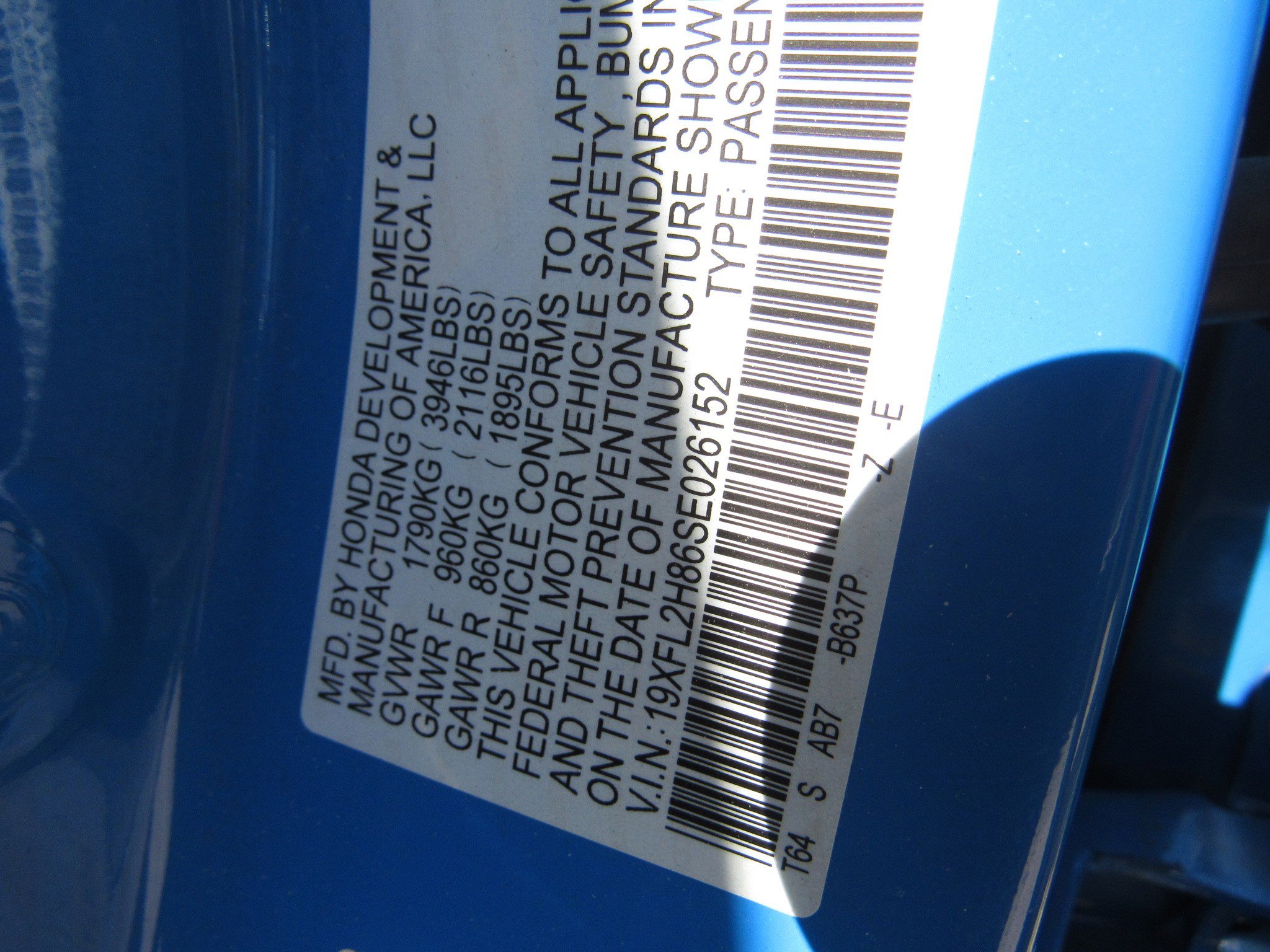 Used 2025 Honda Civic Sport image 6