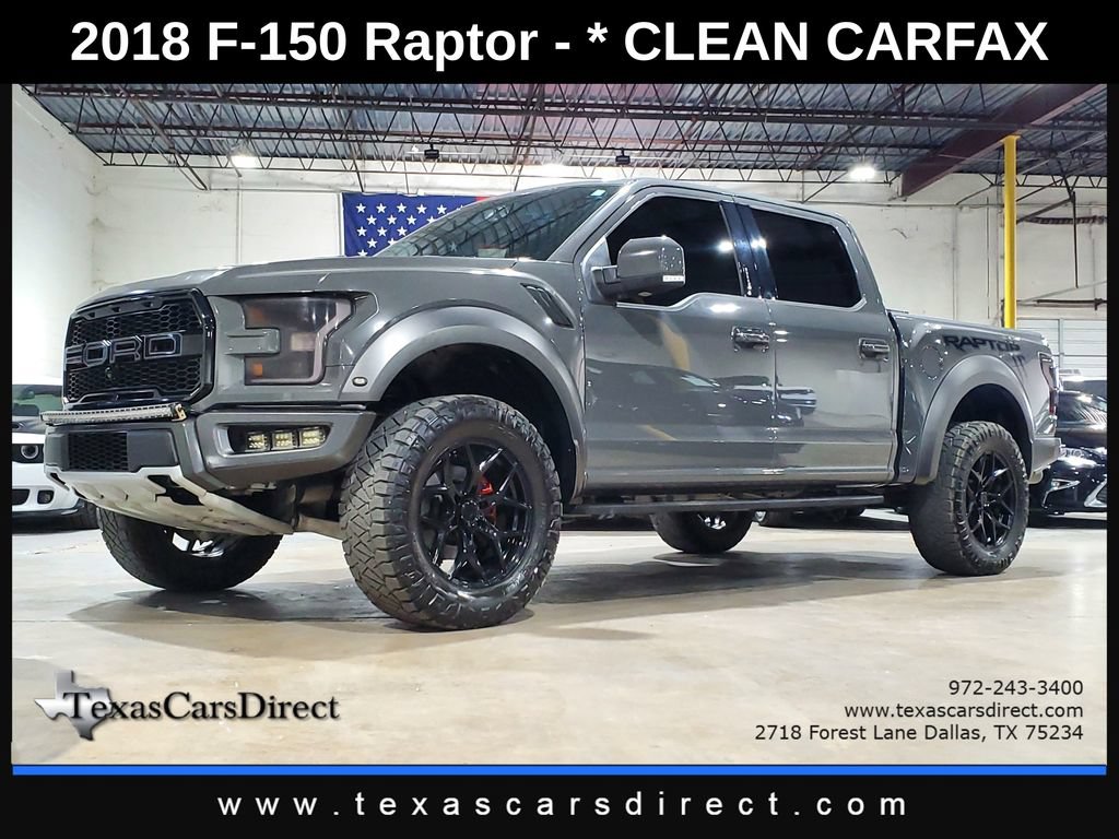 Used 2018 Ford F150 Raptor w/ Equipment Group 802A Luxury