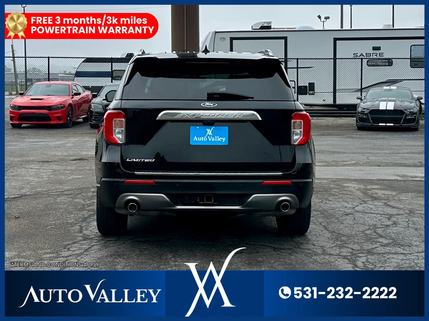 Used 2021 Ford Explorer Limited w/ Hybrid Equipment Group 310A AWD/4WD image 7