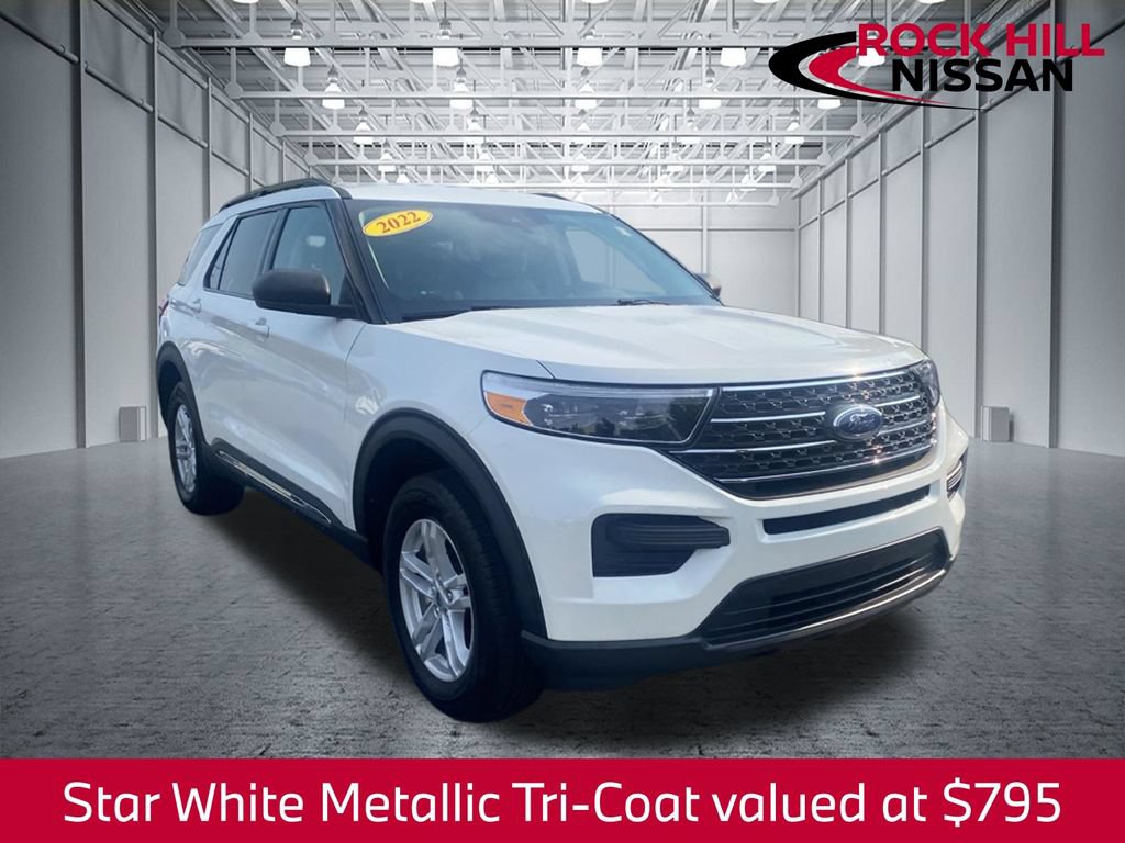 Used 2022 Ford Explorer XLT w/ Class IV Trailer Tow Package AWD/4WD image 1