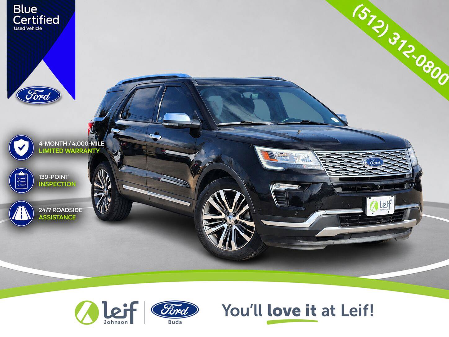 Used 2018 Ford Explorer Platinum AWD/4WD image 1