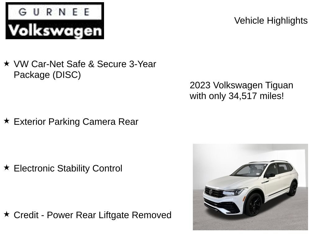 Used 2023 Volkswagen Tiguan SE R-Line FWD image 7