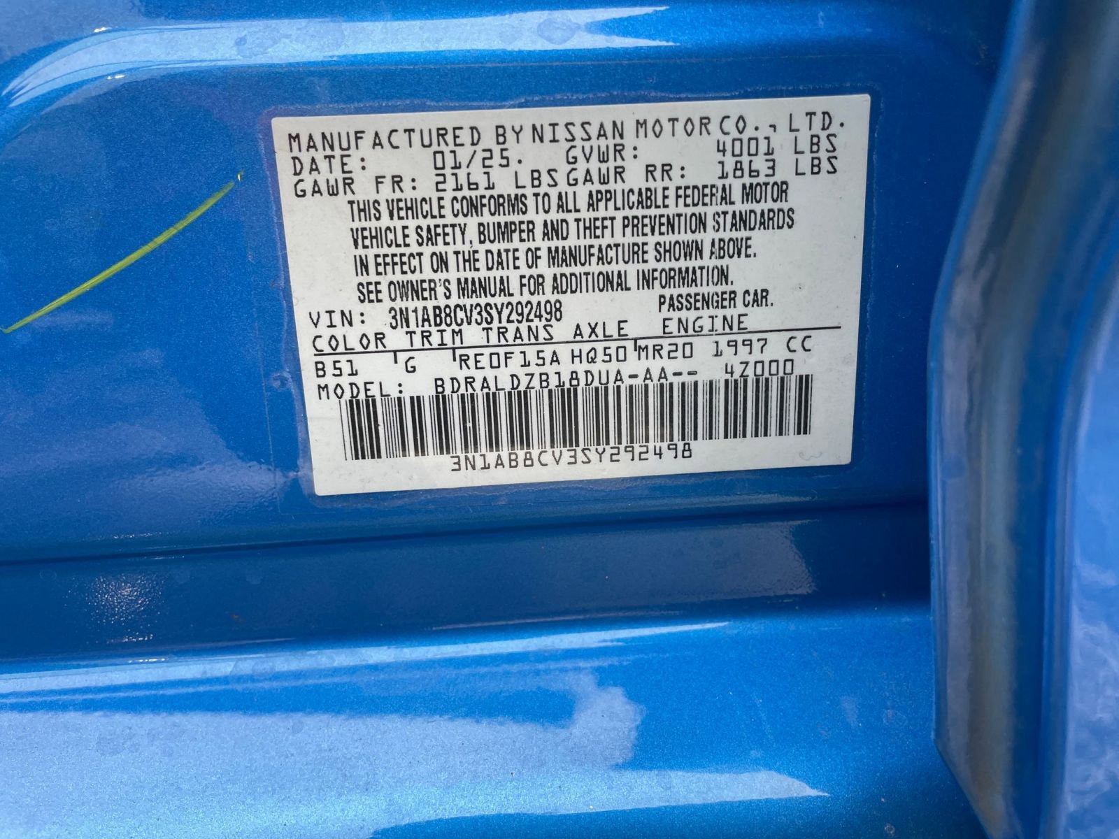 Used 2025 Nissan Sentra SV image 27