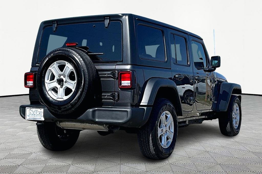 Used 2022 Jeep Wrangler Unlimited Sport image 2