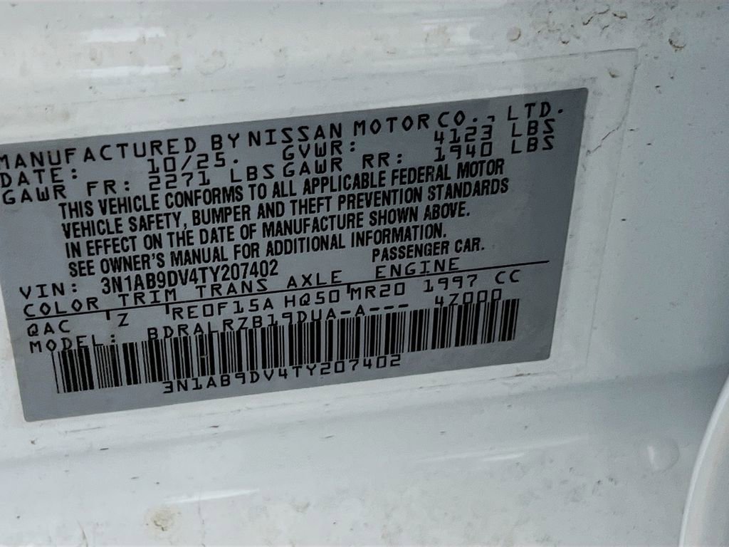 New 2026 Nissan Sentra SR w/ SR All Weather Package FWD image 25