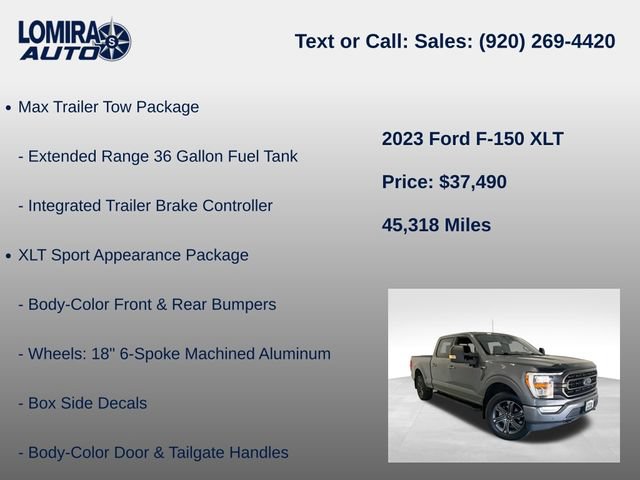 Used 2023 Ford F150 XLT w/ Equipment Group 302A High AWD/4WD image 27