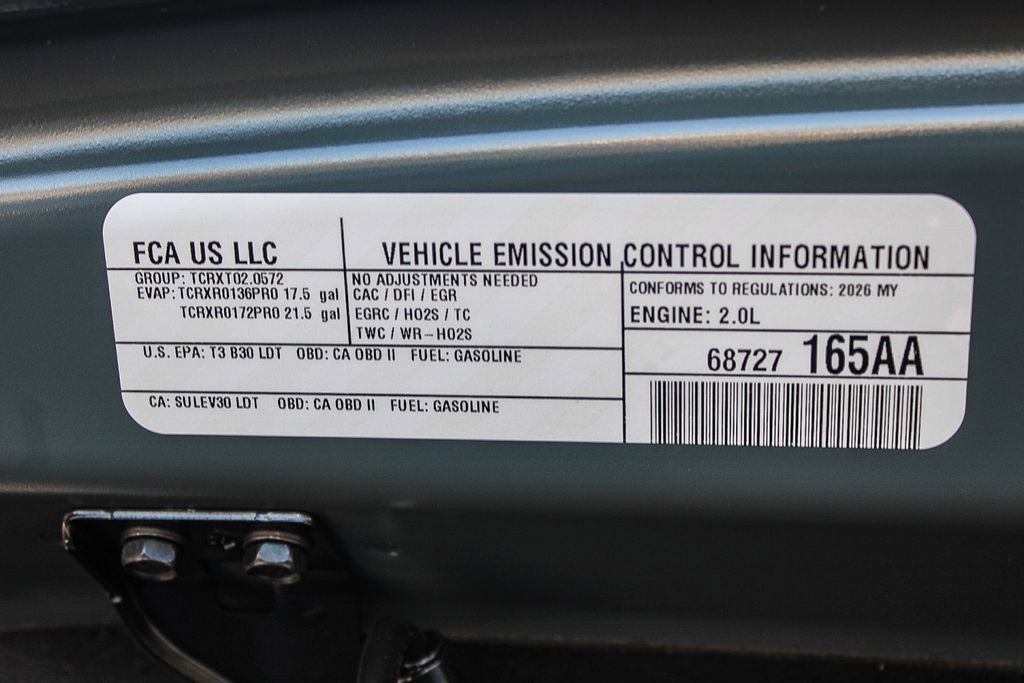 New 2026 Jeep Wrangler Sport S image 26