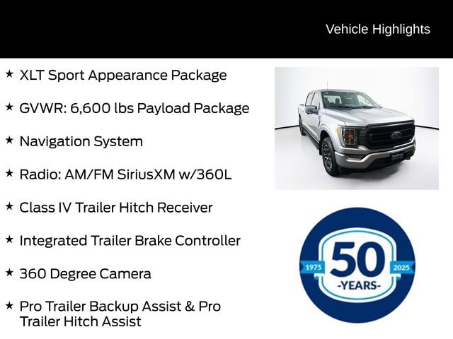 Certified 2023 Ford F150 XLT w/ Equipment Group 302A High AWD/4WD image 11