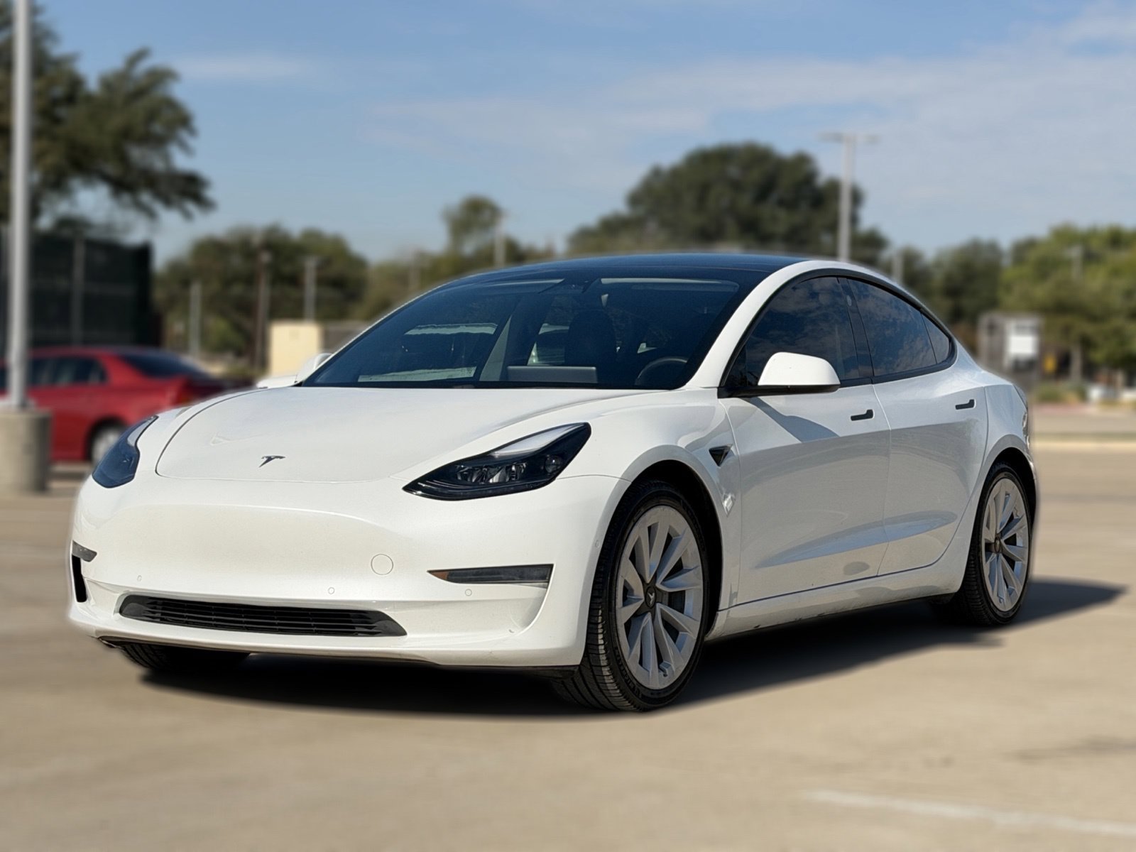 Used 2021 Tesla Model 3 Long Range AWD/4WD image 2