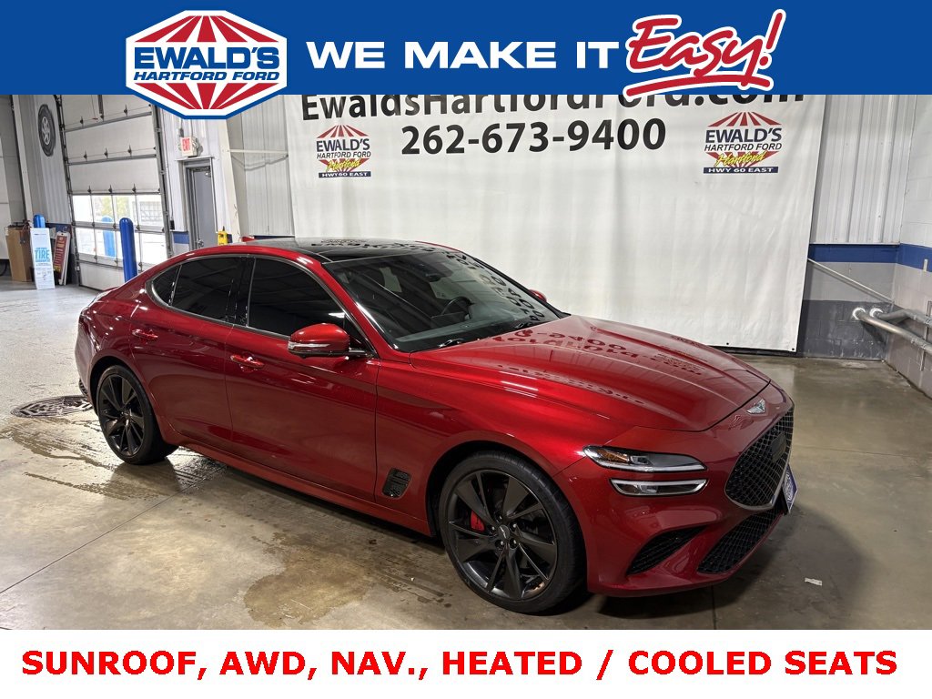 Used 2022 Genesis G70 3.3T w/ Sport Prestige Package