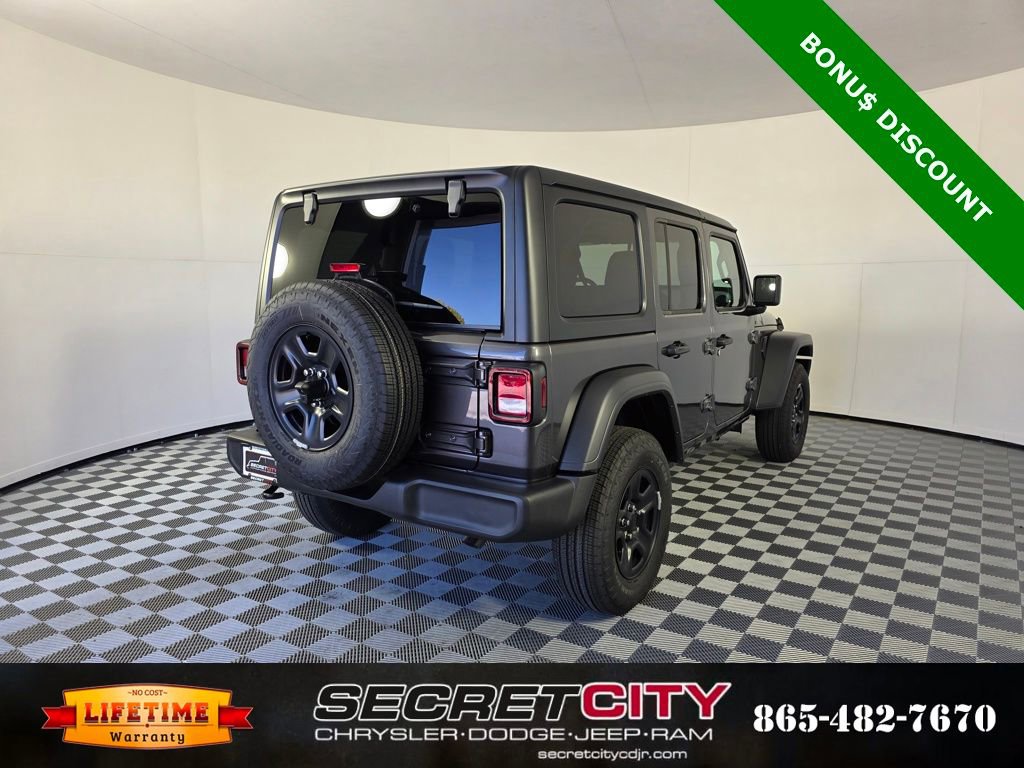 New 2026 Jeep Wrangler Unlimited Sport image 7