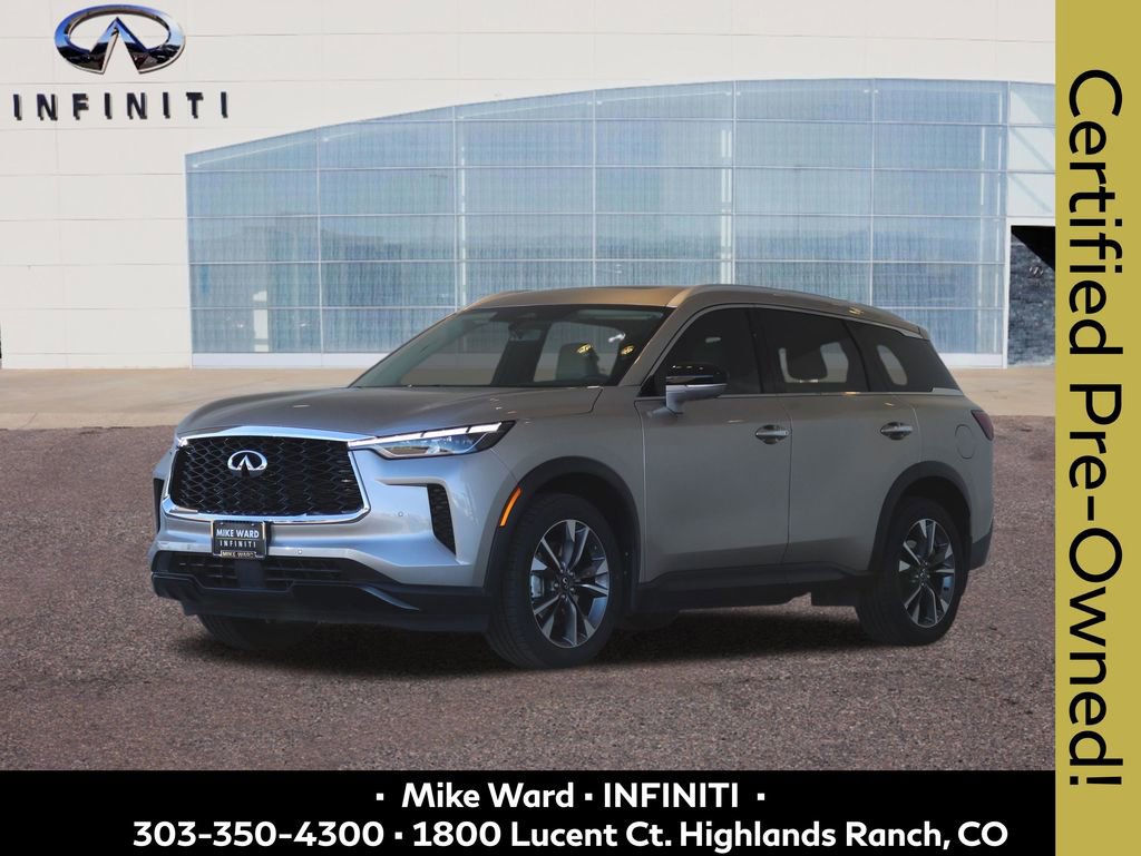 Certified 2023 INFINITI QX60 Luxe w/ Cargo Package AWD/4WD image 1