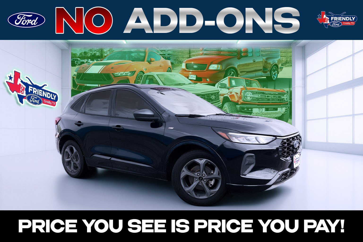 Used 2023 Ford Escape ST-Line w/ Tech Pack #1 FWD image 1