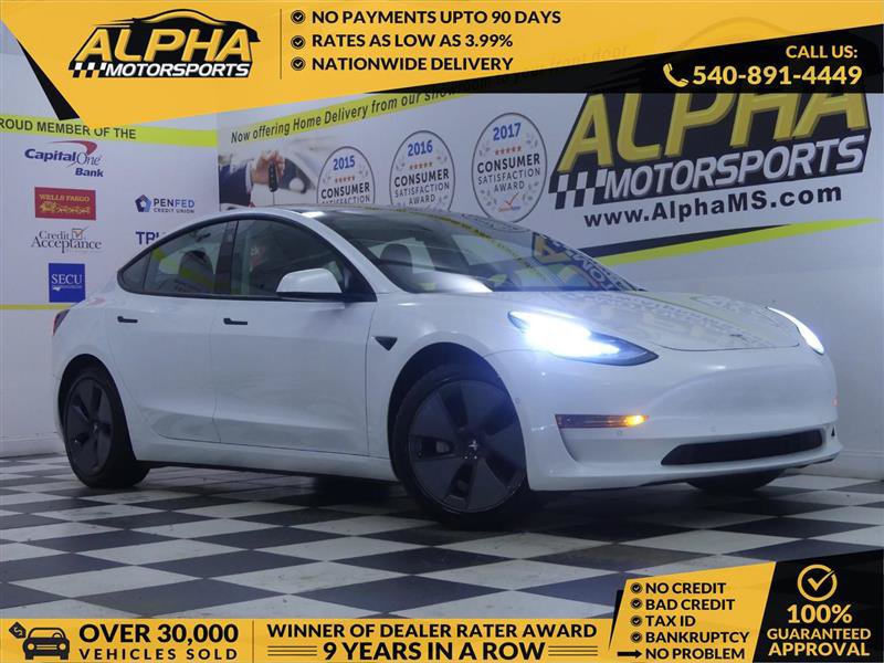 Used 2021 Tesla Model 3 Standard Range Plus