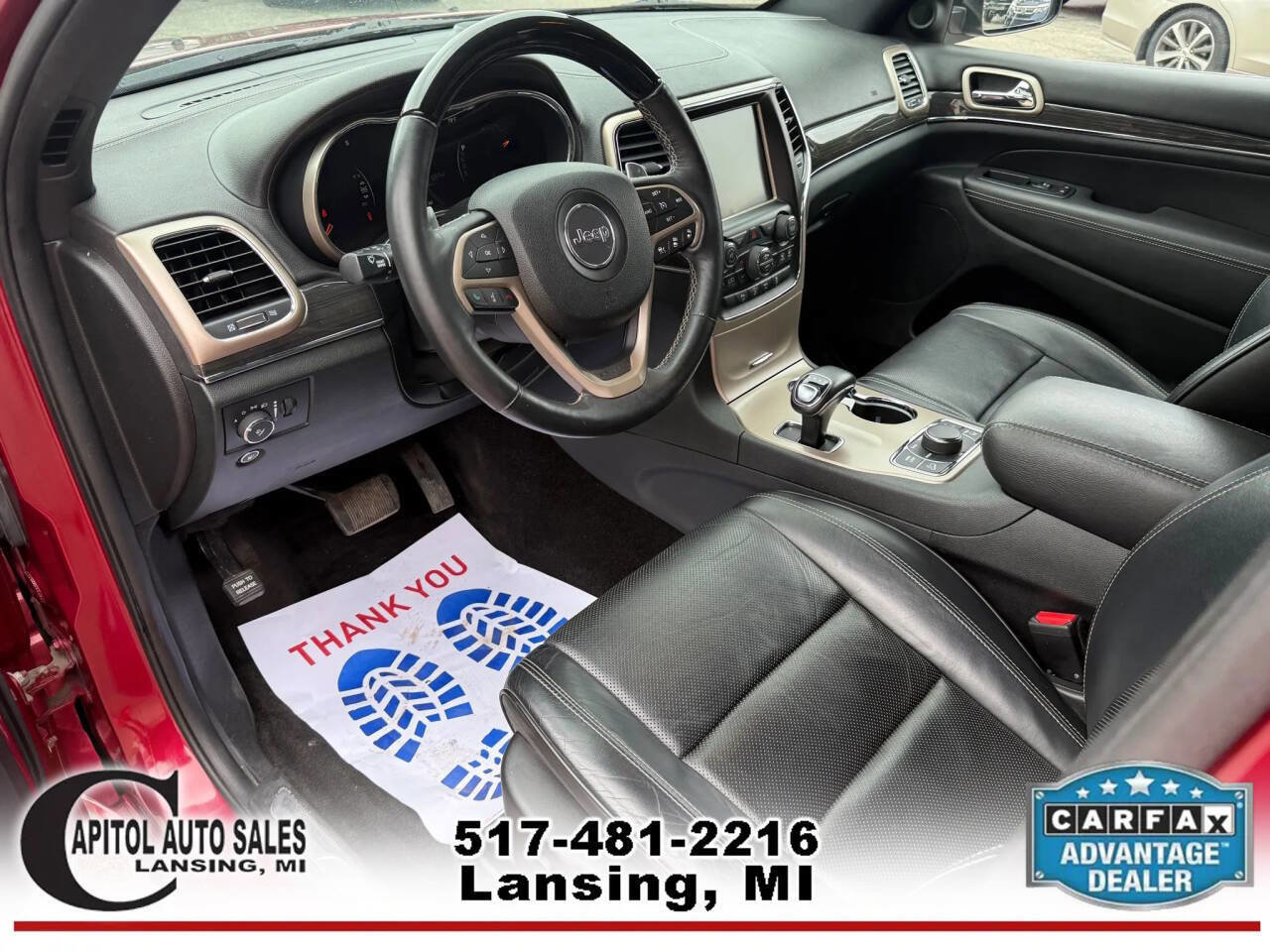 Used 2015 Jeep Grand Cherokee Overland w/ Advanced Technology Group image 10