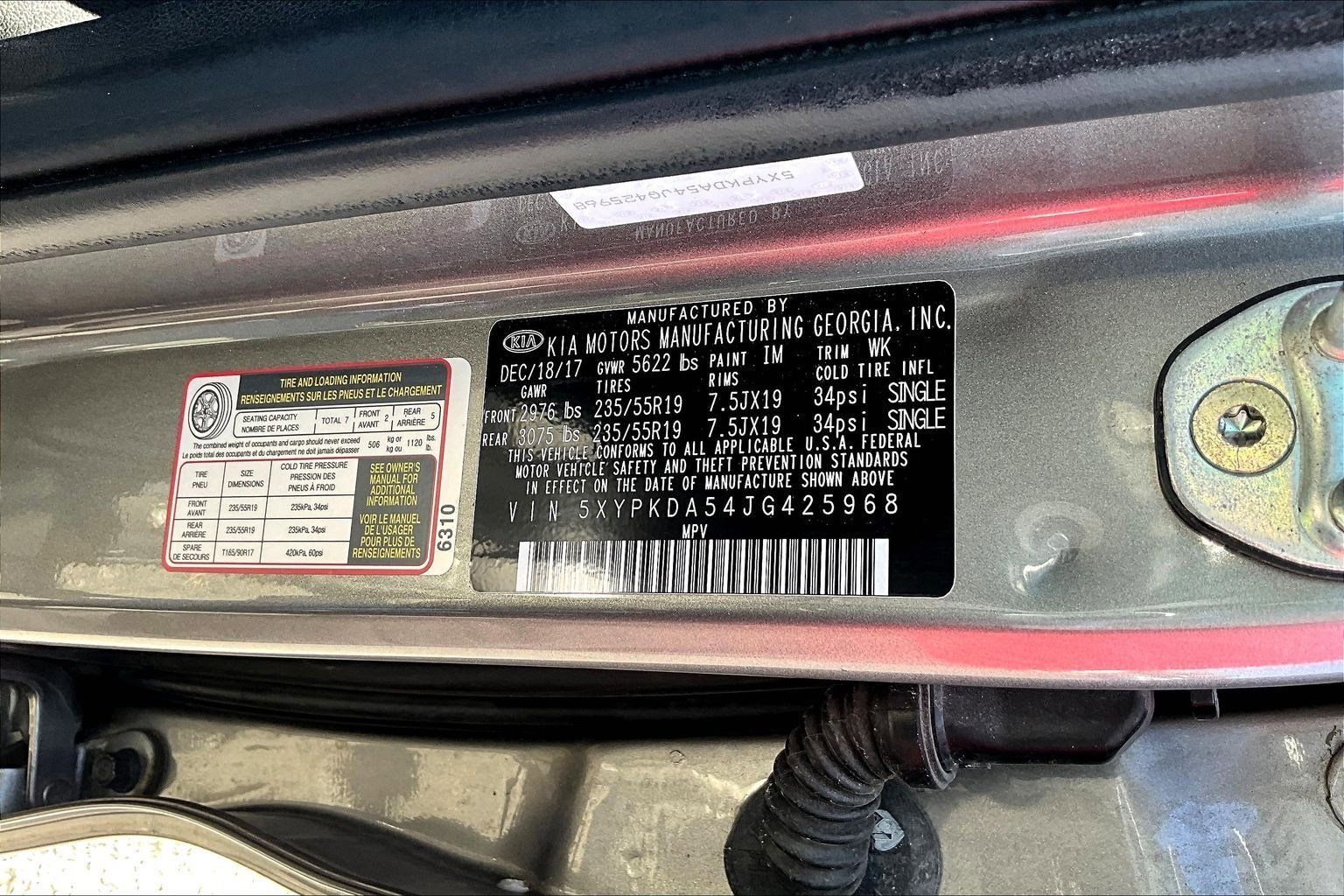 Used 2018 Kia Sorento SX AWD/4WD image 19