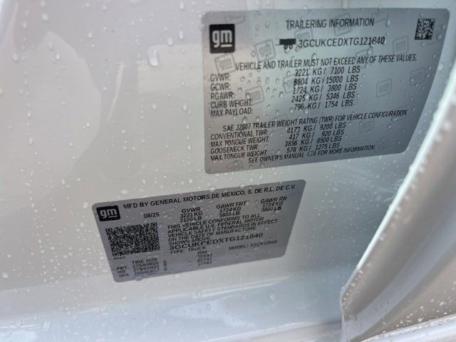 New 2026 Chevrolet Silverado 1500 Custom Trail Boss image 35