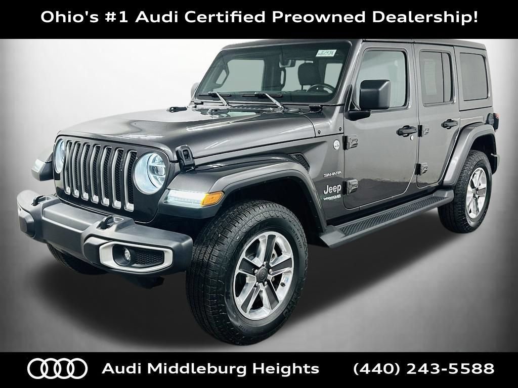 Used 2021 Jeep Wrangler Unlimited Sahara AWD/4WD image 4