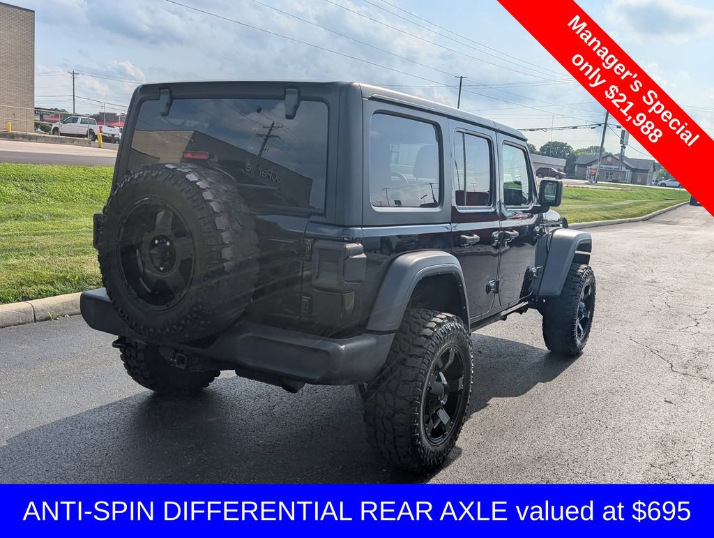 Used 2022 Jeep Wrangler Unlimited Sport AWD/4WD image 8