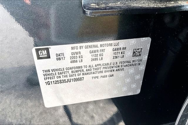 Used 2018 Chevrolet Impala Premier w/ Premier Convenience Package image 16