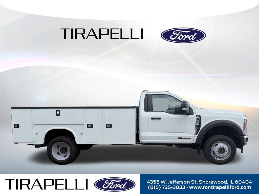 Used 2024 Ford F550 4x4 Regular Cab Super Duty w/ Snow Plow Prep Package image 4