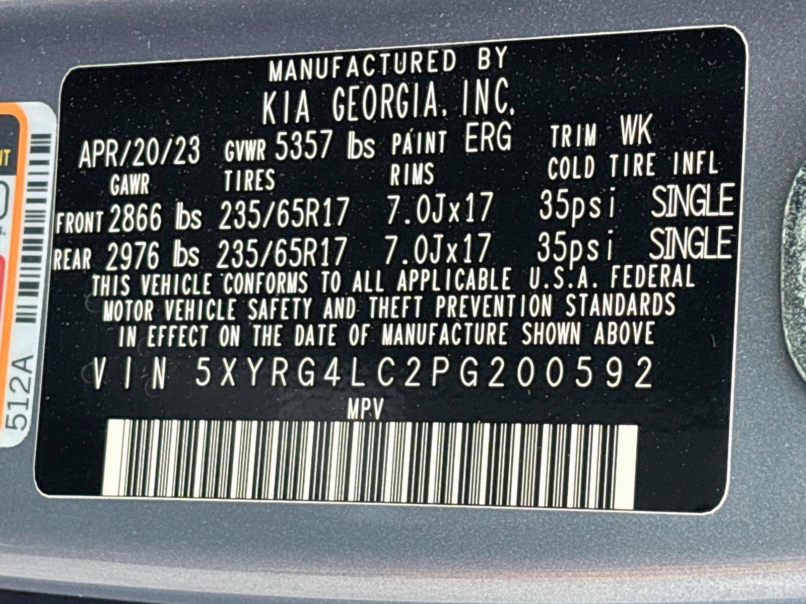 Used 2023 Kia Sorento LX FWD image 34