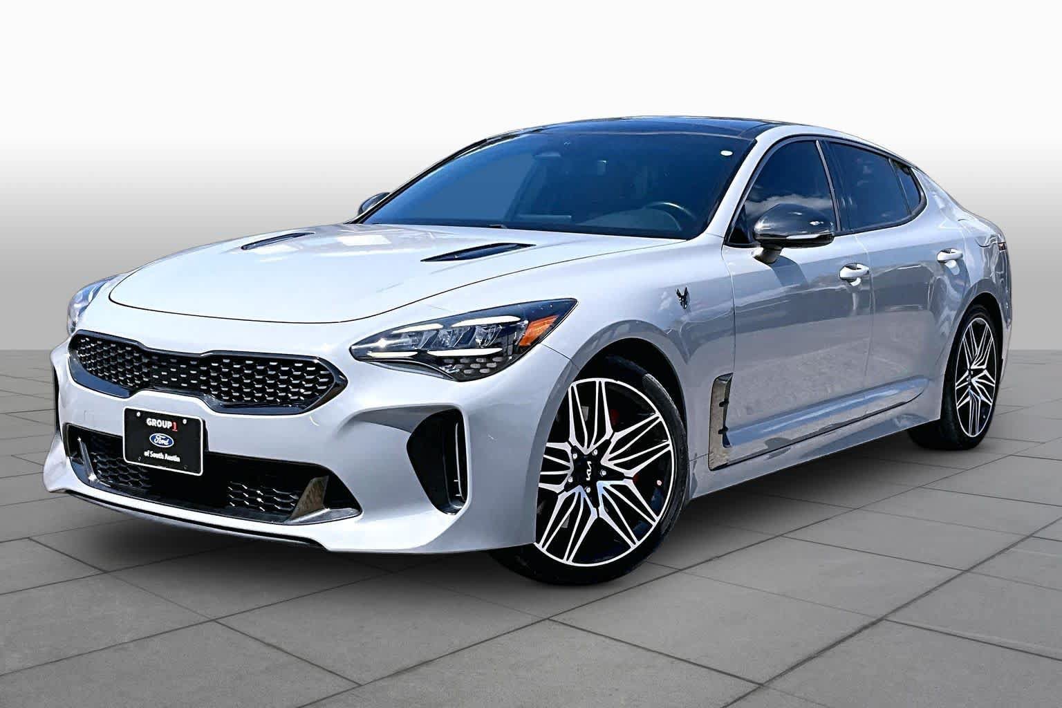 Used 2022 Kia Stinger GT1 w/ Red Interior Color Package RWD image 37