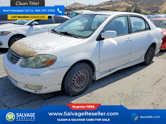 Used 2003 Toyota Corolla Sedan FWD image 1