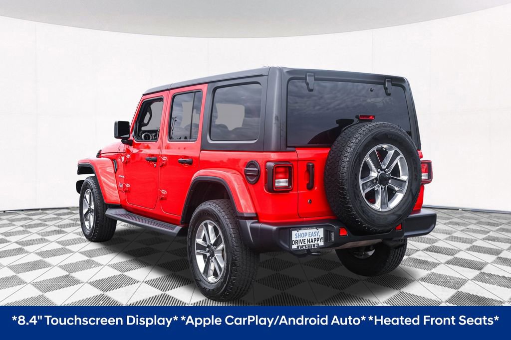 Used 2020 Jeep Wrangler Unlimited Sahara w/ Uconnect 4C Nav & Sound Group image 10