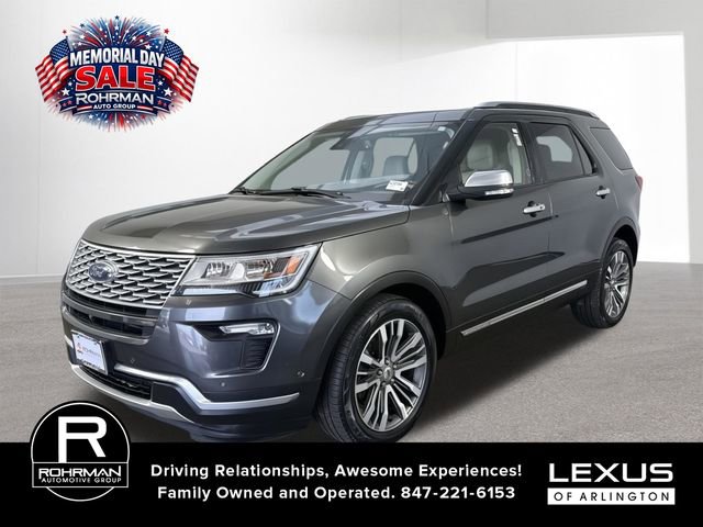 Used 2018 Ford Explorer Platinum