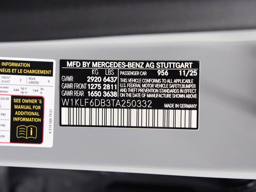 New 2026 Mercedes-Benz E 53 AMG e 4MATIC Sedan image 19